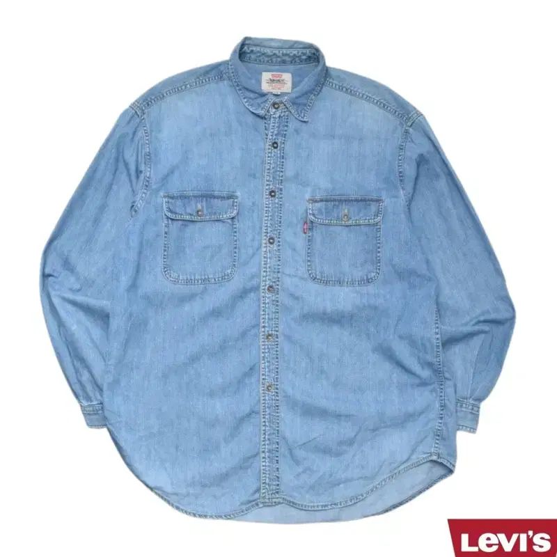 90S リーバイス コリア ウェスタン デニムシャツ デニムシャツ 105