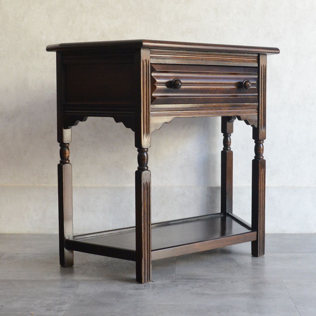 イギリスヴィンテージ コンソール サイドテーブル テーブル 花台 飾棚 イギリスヴィンテージ コンソール サイドテーブル テーブル 花台 飾棚
