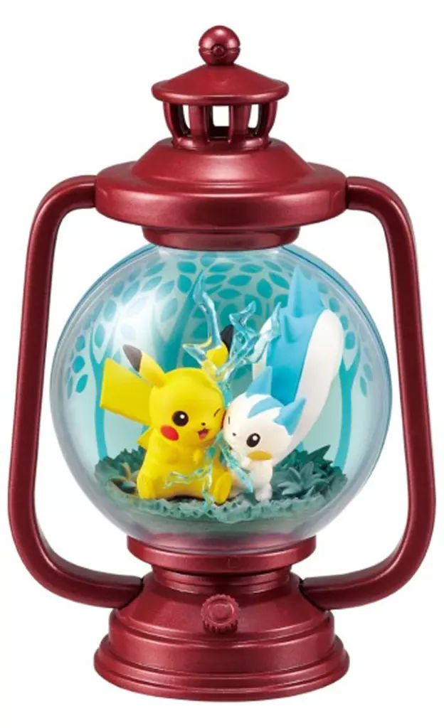 [Used] Trading Figure 1. Pikachu & Paciris “Pokemon Lantern DIORAMA”