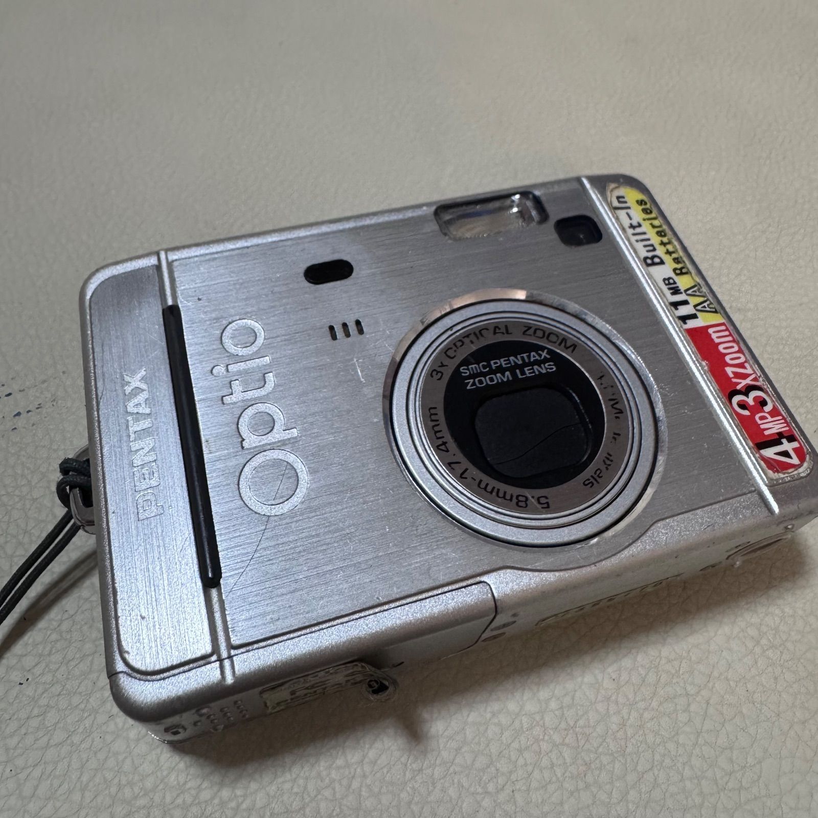 動作確認済✨PENTAX Optio S40✨スマホ転送OK 単三電池 可愛い♪ スマホ転送OK✨PENTAX Optio S40✨動作確認済 単三電池 可愛い♪