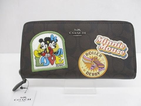 未使用 コーチ COACH ディズニーコラボ シグネチャー 長財布 F31350