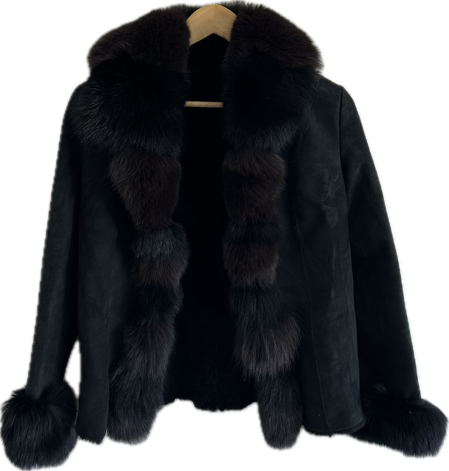 Z1618【美品】KRYDDERIクリュドリィ リアルムートンジャケット