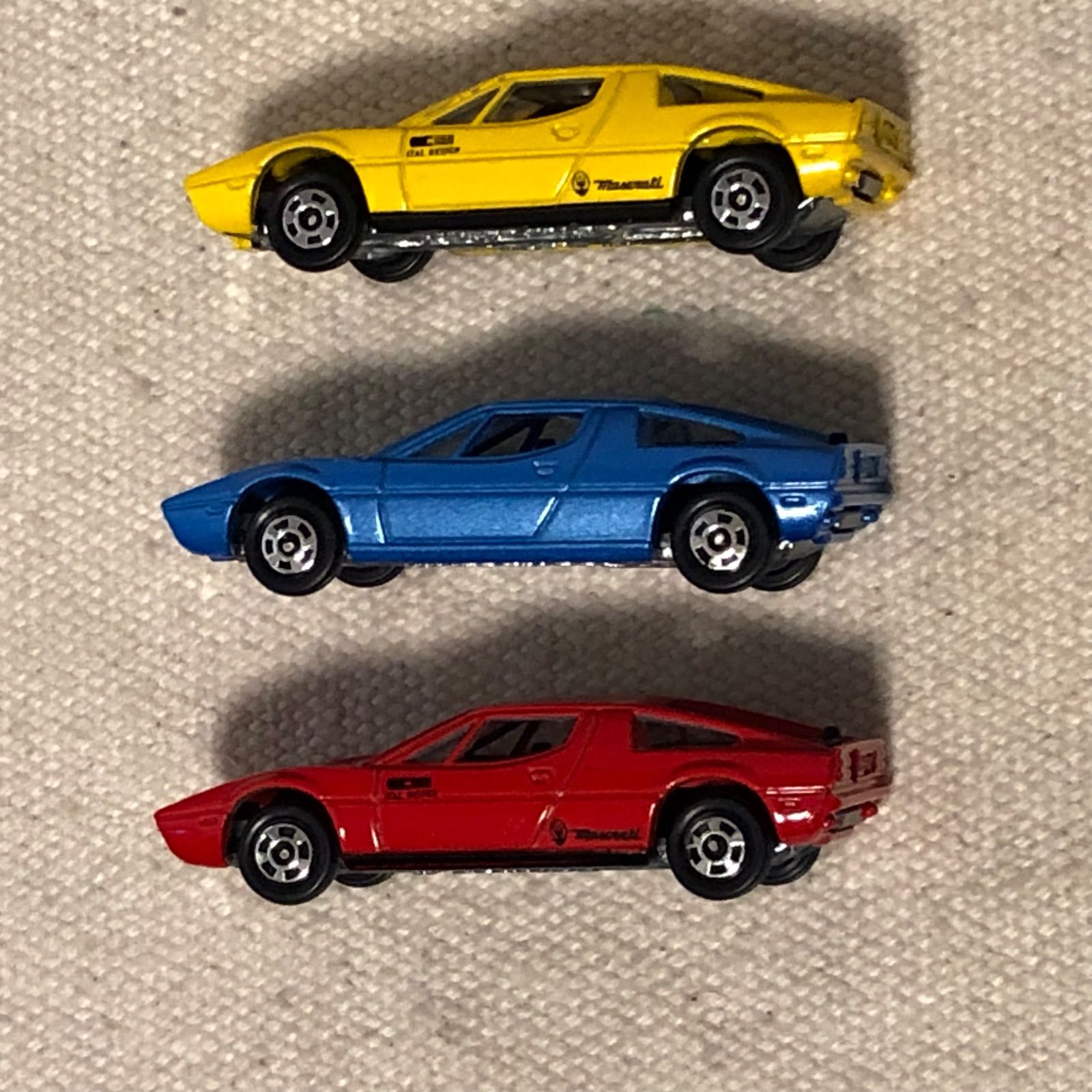 トミカ マセラティ メラク SS 3台セット 日本製ミニカー TOMICA NO.F45