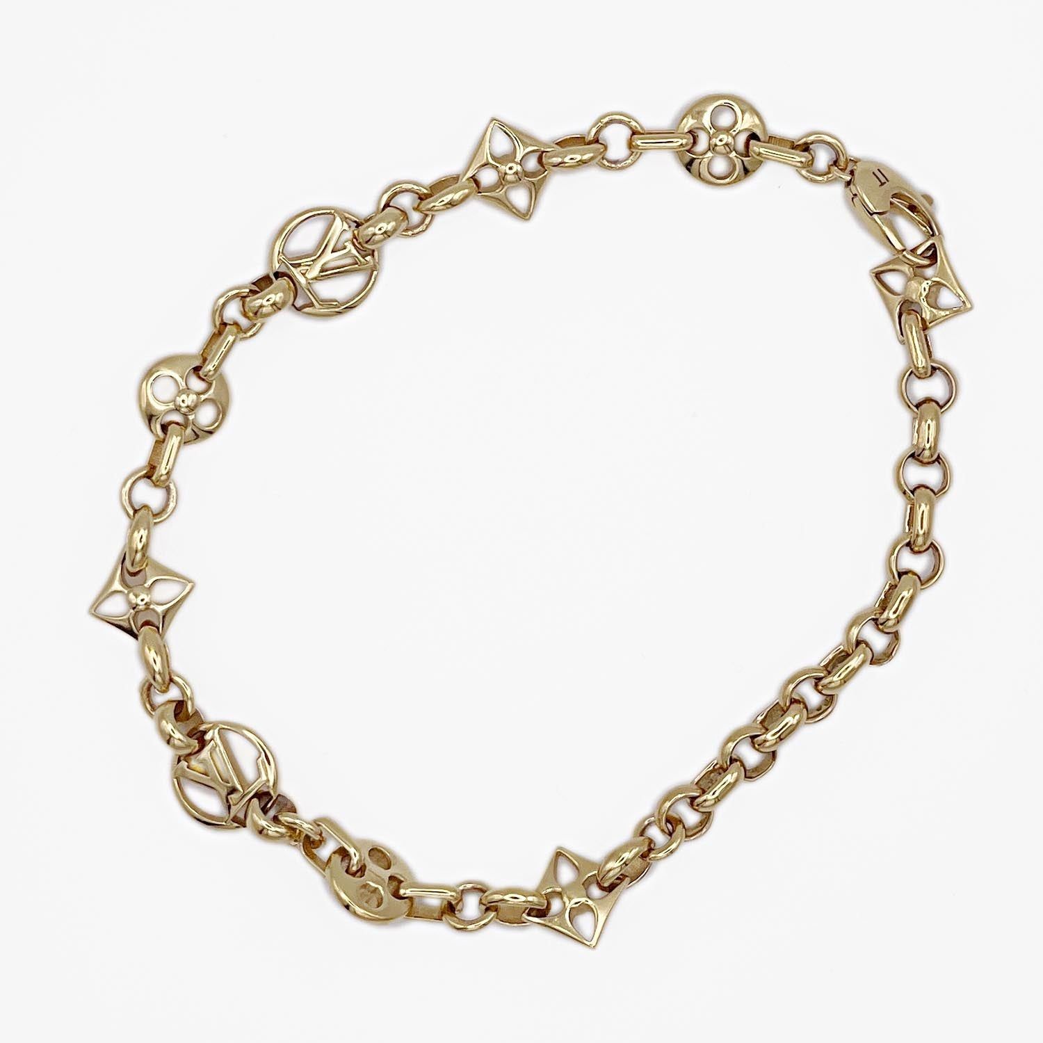 LOUIS VUITTON ヴィトン コリエクレイジー インロック M69621 ゴールド