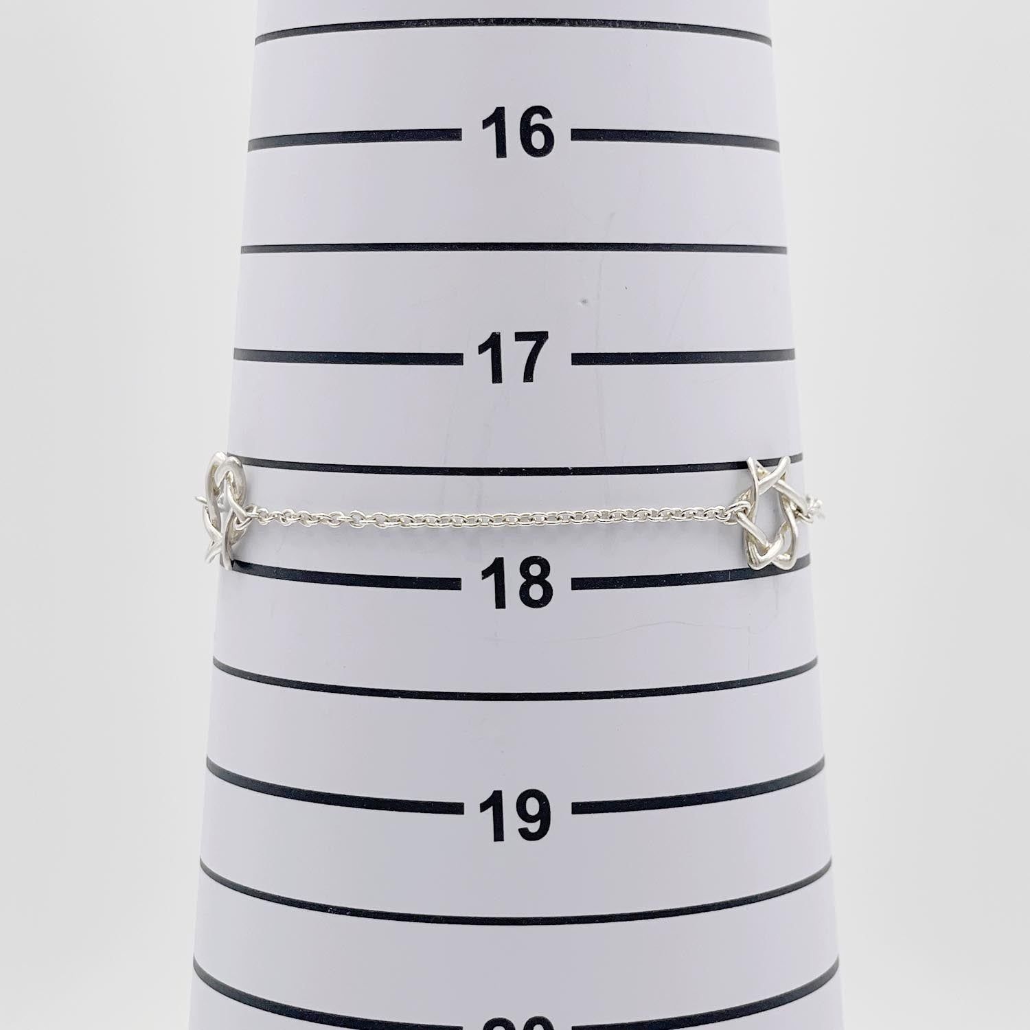 ティファニー シルバー ブレスレット スターオブダビデ トリプル SV925 Tiffany&Co. ティファニー スターオブダビデ 3P ブレスレット SV925