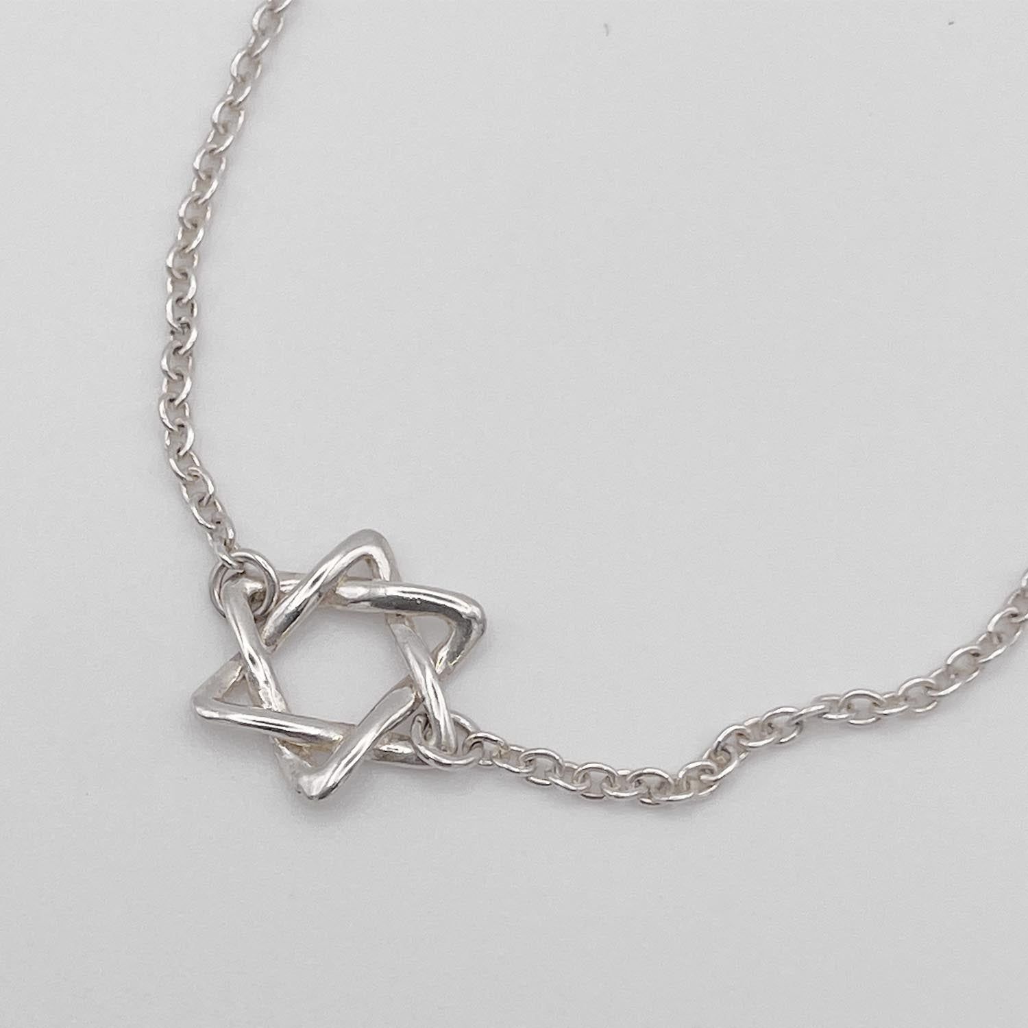 Tiffany&Co. ティファニー スターオブダビデ 3P ブレスレット SV925