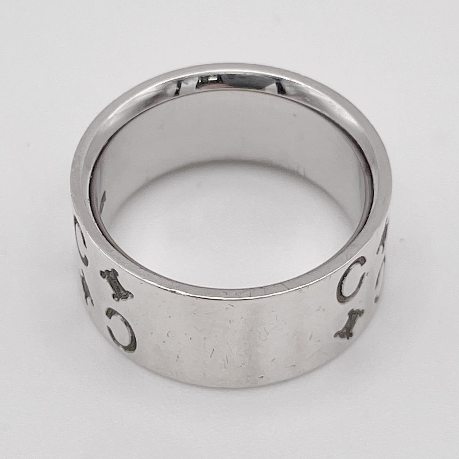 レア品 CELINE セリーヌ リング SV 925 11号 マカダム シルバー レア品