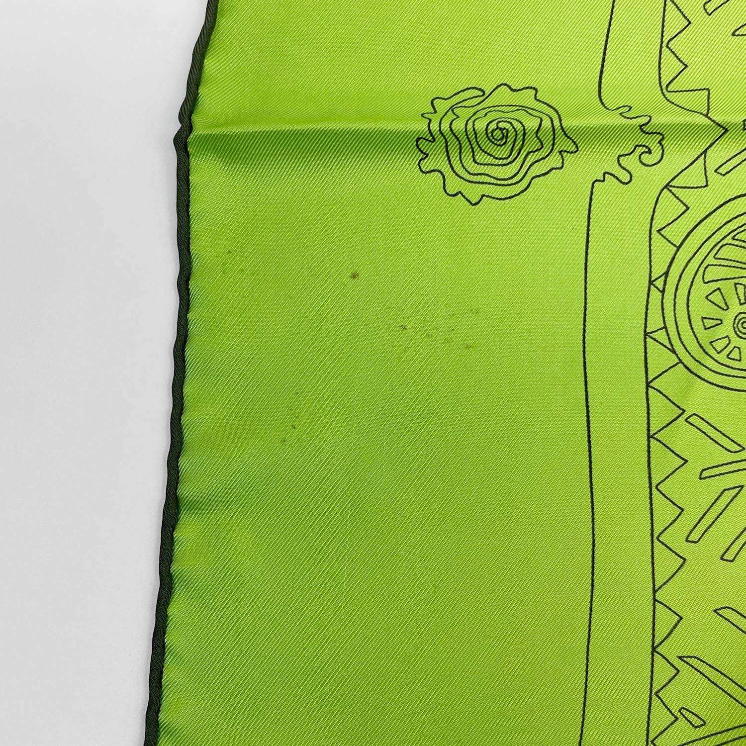 HERMES エルメス カレ90 スカーフ LEGENDE KUNA パナマのクナ族の伝説