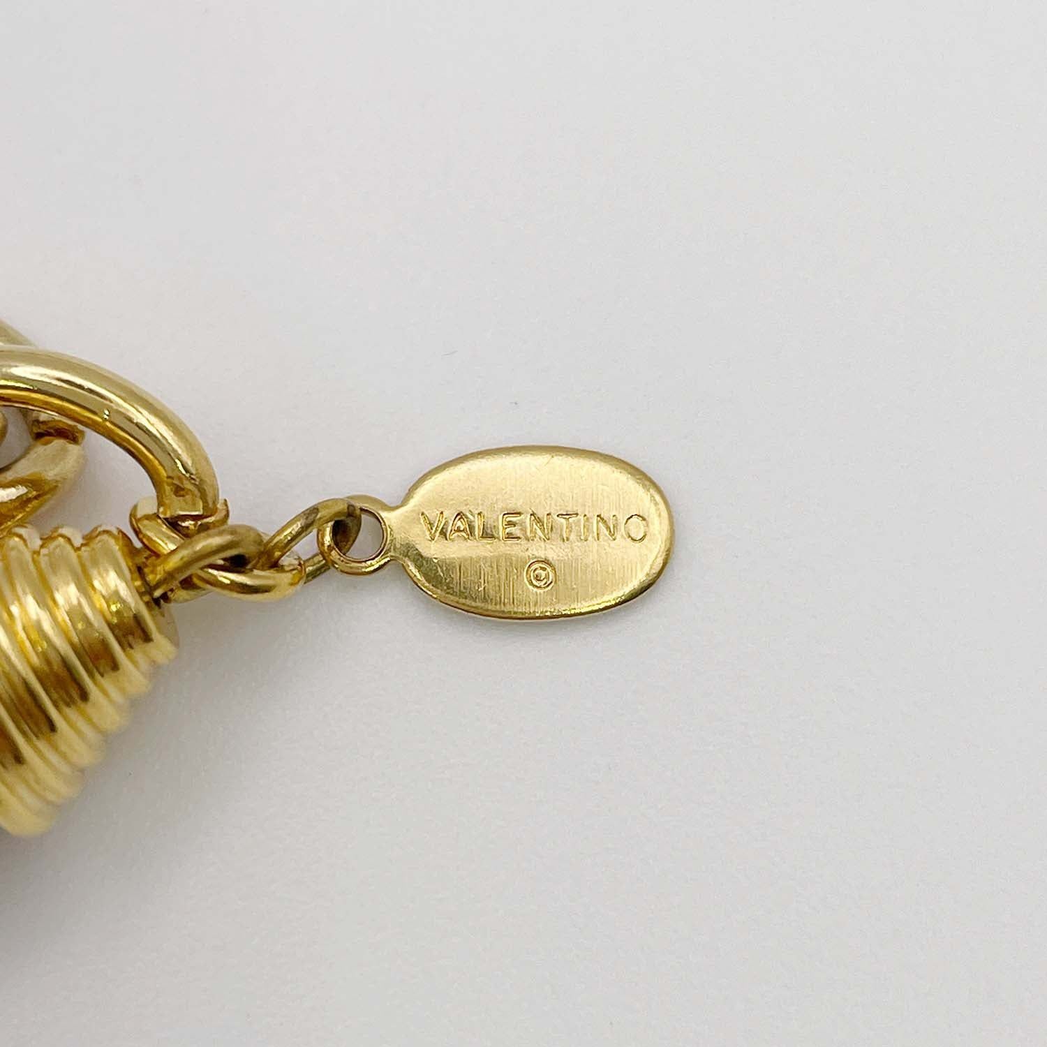 VALENTINO ヴァレンティノ チェーンベルト 公式 ネックレス タッセル