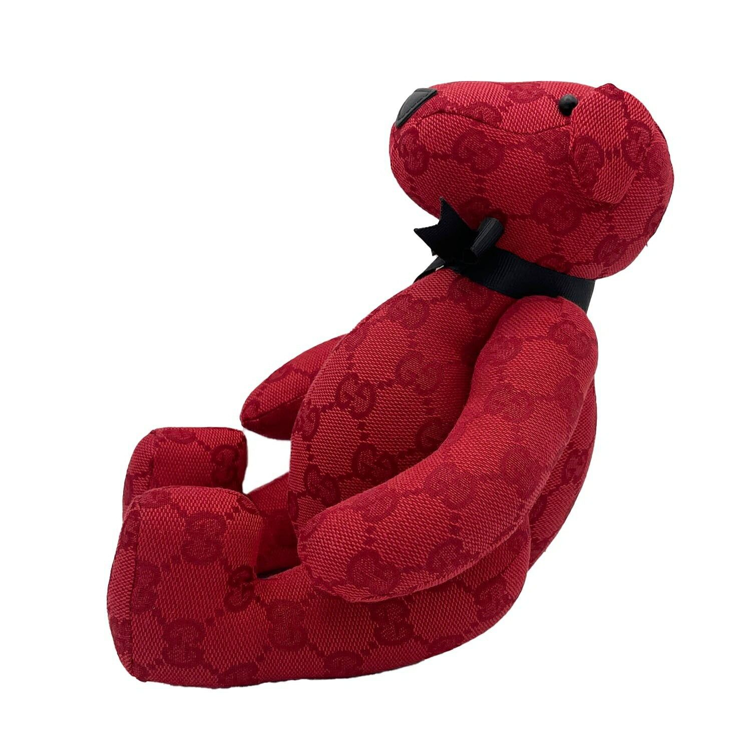 GUCCI グッチ テディベア GG ぬいぐるみ 置き物 キャンバス - メルカリ