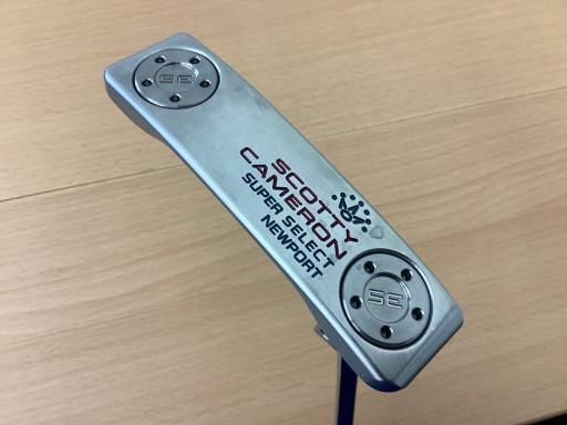 【中古】 タイトリスト SCOTTY CAMERON SUPER SELECT NEWPORT 34インチ パター PT スチール (フレックスその他) メンズ 男性用 右利き 右用 Bランク ゴルフクラブ