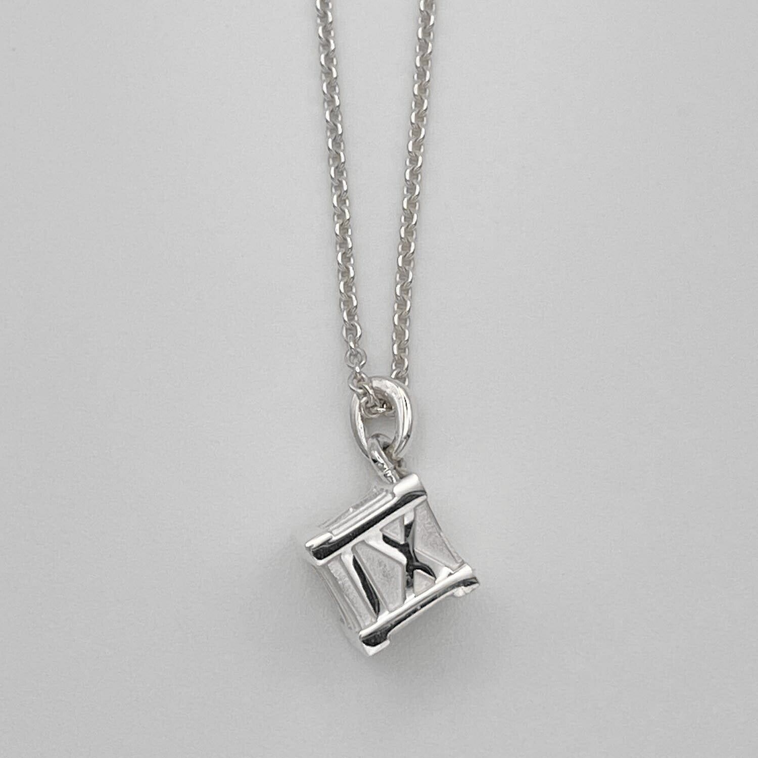 Tiffany&Co. ティファニー アトラス キューブ ネックレス SV925 5.1g