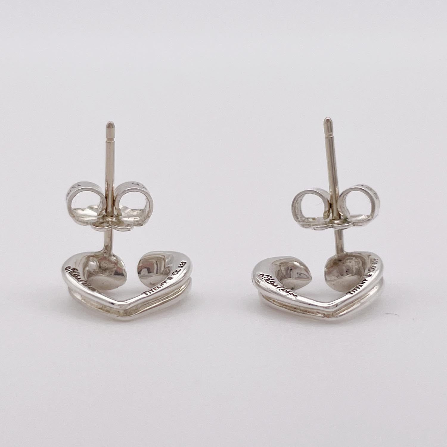 Tiffany&Co. ティファニー テンダネスハート ピアス SV925 - メルカリ