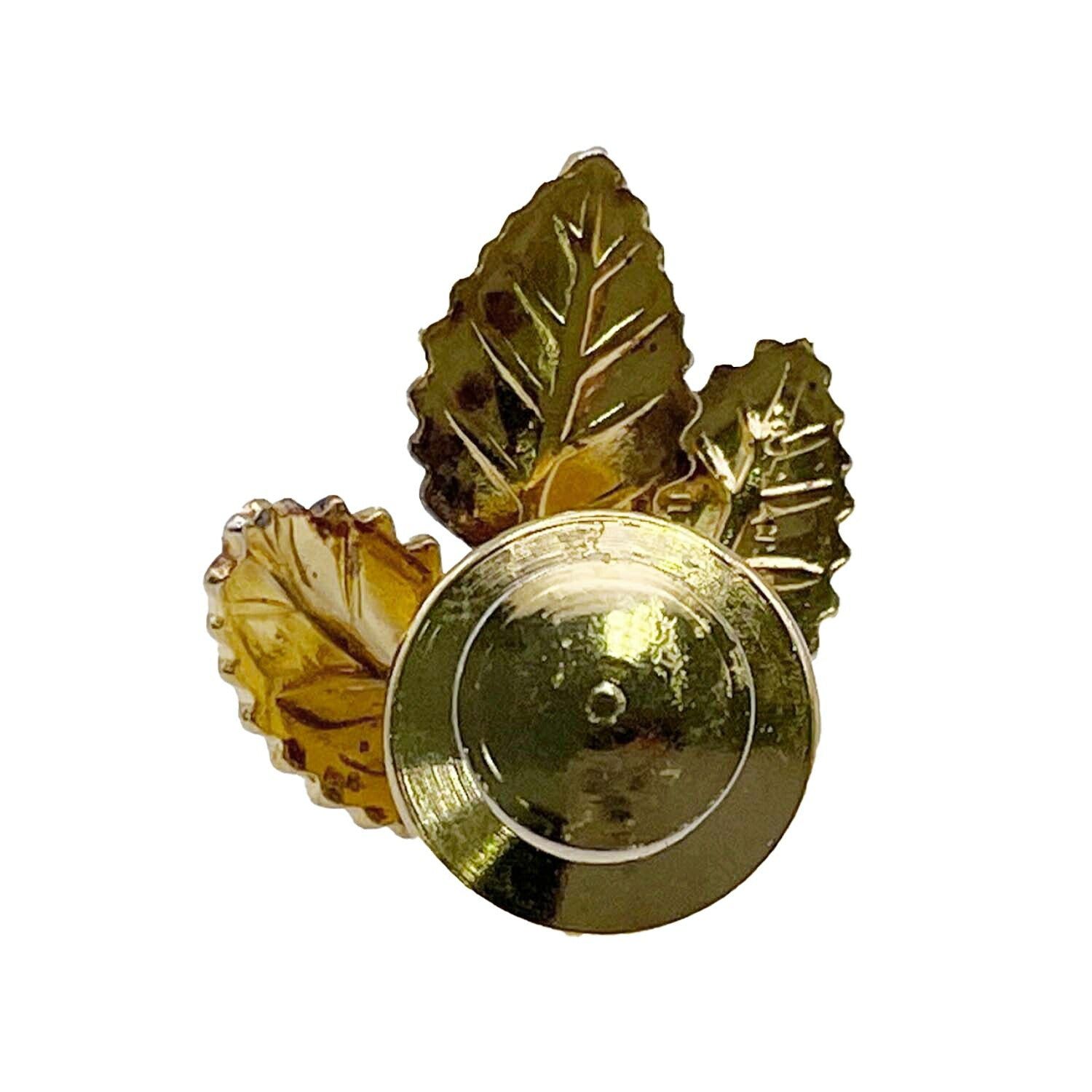 Tiffany&Co. ティファニー ピンブローチ リーフ バッジ STERLING