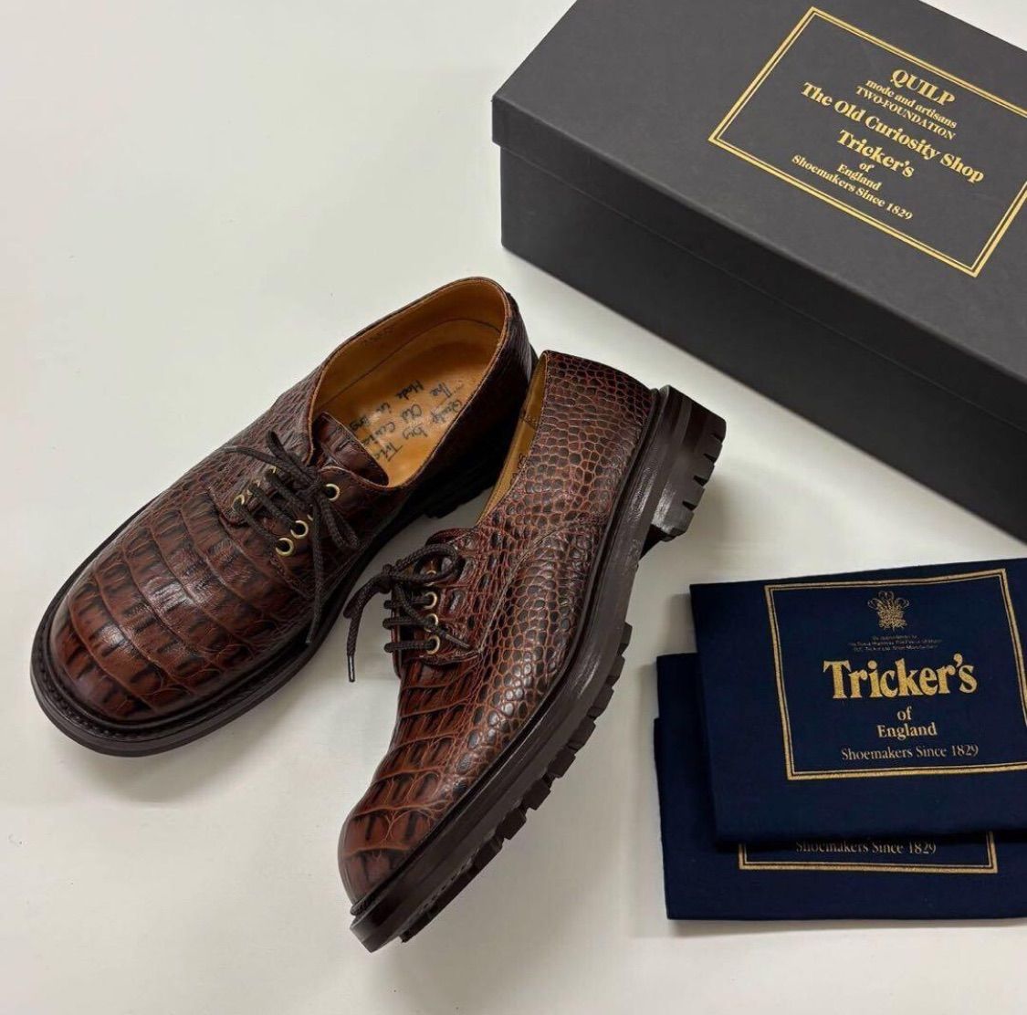 クイルプQuilp トリッカーズ Quilp by Tricker's【クイルプ バイ トリッカーズ】Oxford Boots