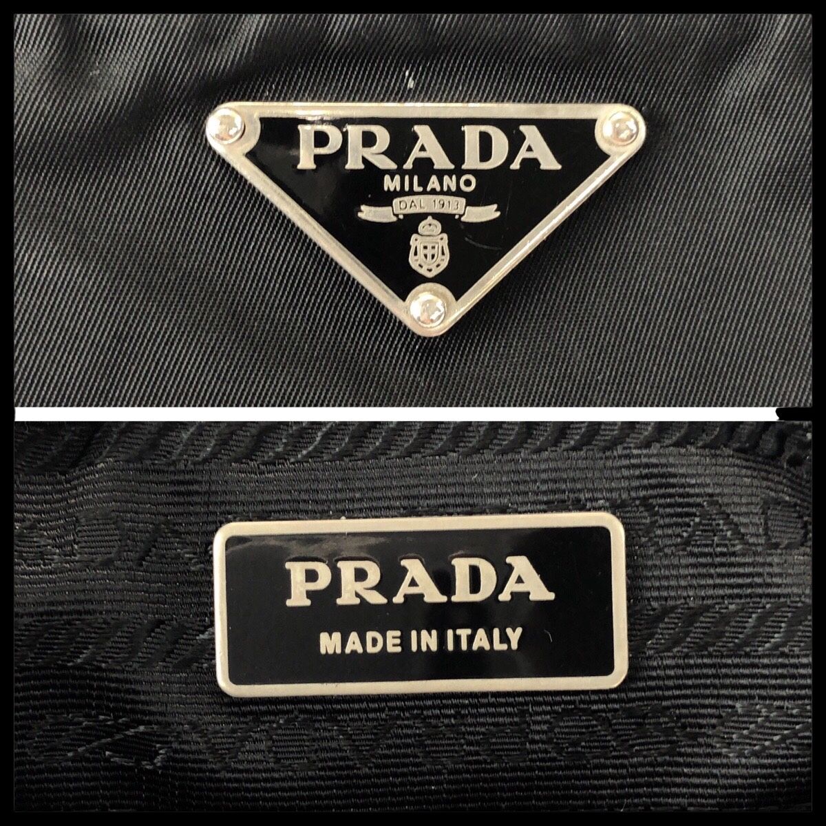 【美品】プラダ メッセンジャーバッグ ショルダーバッグ 斜め掛け 三角ロゴ 黒 楽天市場】プラダ PRADA 三角ロゴ メッセンジャー ショルダーバッグ