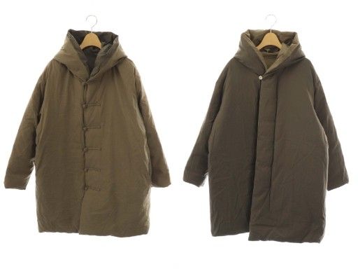 ヨーガンレール JURGEN LEHL コットン ダウンコート M ブラウン ダーク