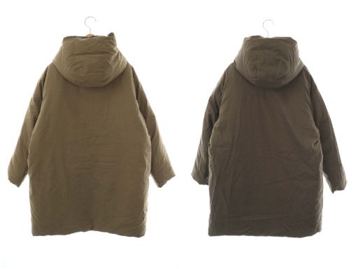 ヨーガンレール JURGEN LEHL コットン ダウンコート M ブラウン ダーク