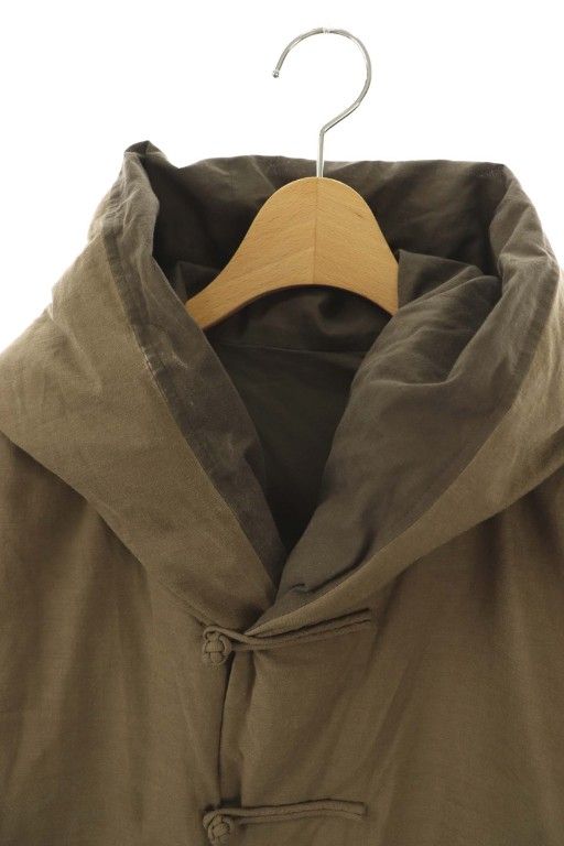 Jurgen Lehl ヨーガンレール 綿麻ダウンロングコート Jurgen Lehl ヨーガンレール 綿麻ダウンロングコート シルクコットン