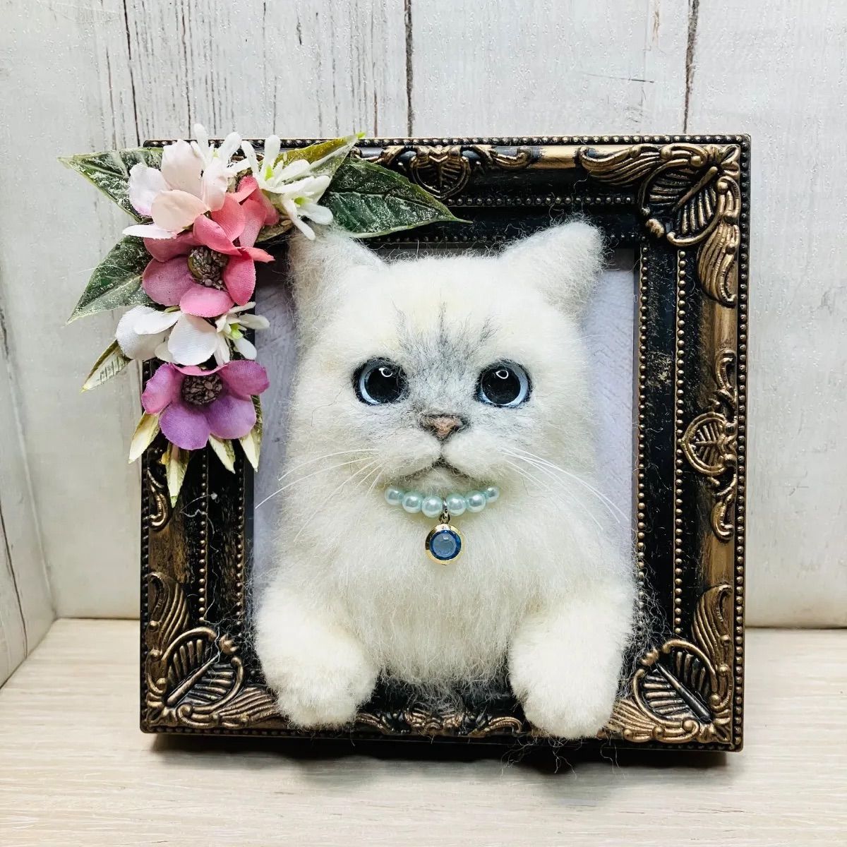 チンチラシルバー 猫 フレーム | iichi 日々の暮らしを心地よくする