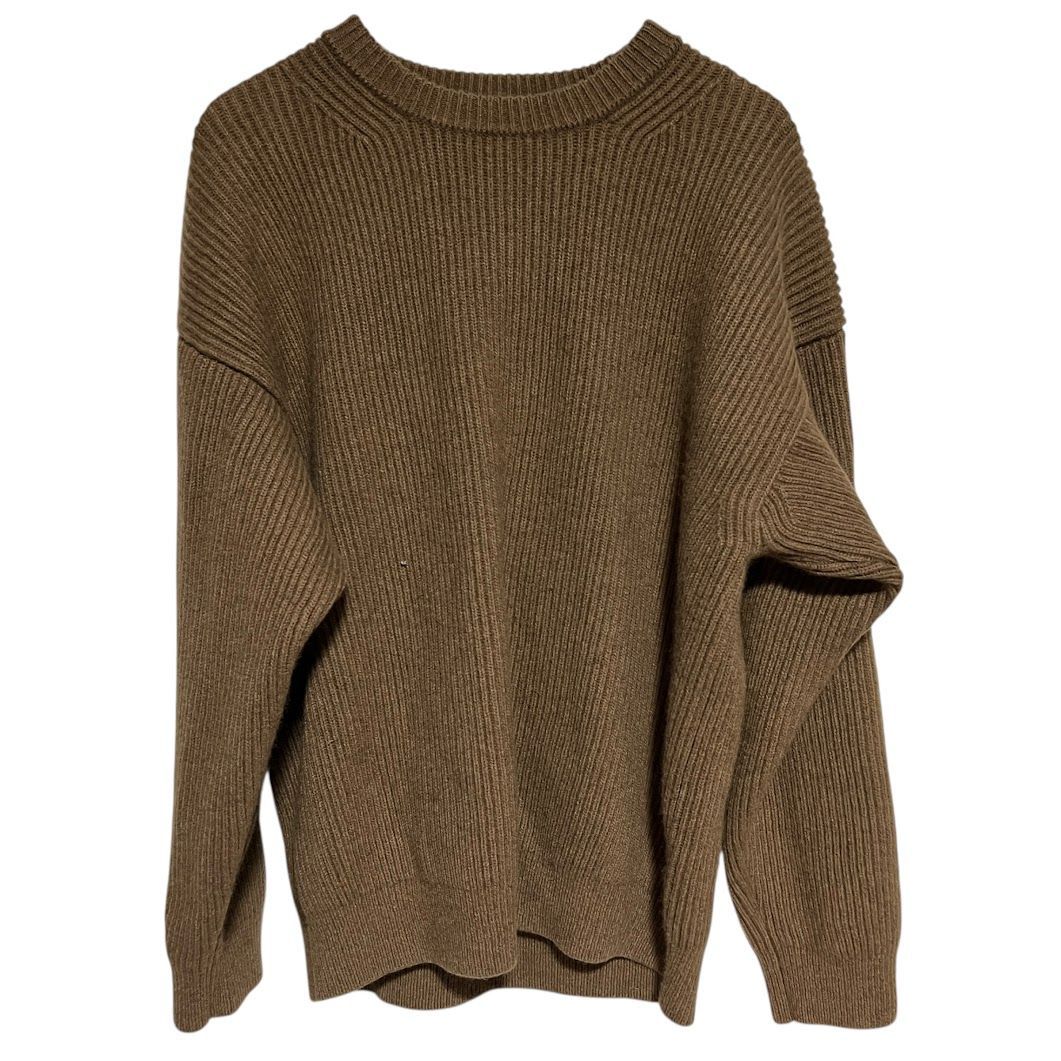 C405 AURALEE オーラリー ニット セーター スウェット キャメル