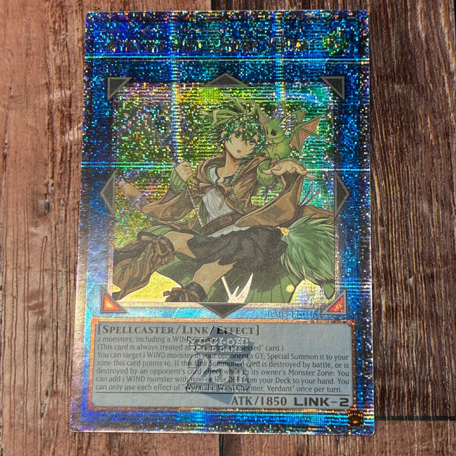 【PSA10】 遊戯王 蒼翠の風霊使いウィン アジア版 25thシク 遊戯王 蒼翠の風霊使い ウィン【25th シークレットレア】 QUARTER