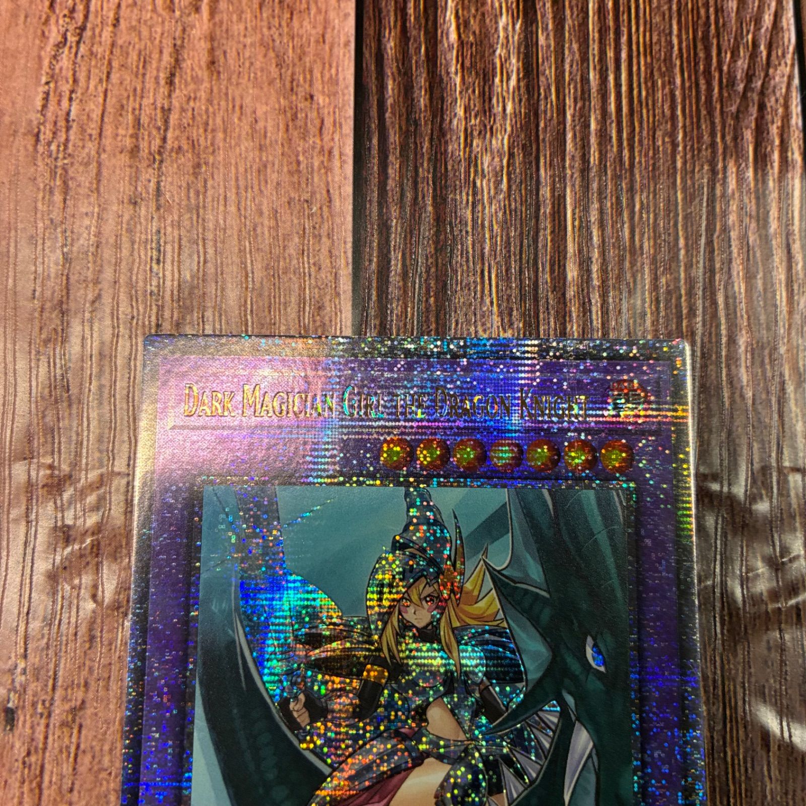 遊戯王 英語版 竜騎士ブラック・マジシャン・ガール 25thシク - メルカリ