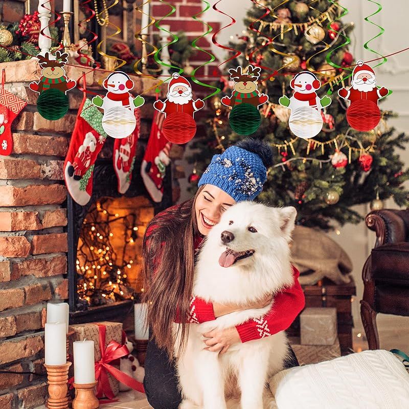 迅速発送】ledmomo クリスマス 飾り オーナメント 6個セット 立体