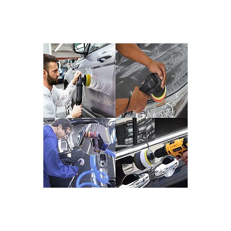 迅速発送】TuxFezugポリッシャー バフ スポンジ 80mm 26点 円柱型六角