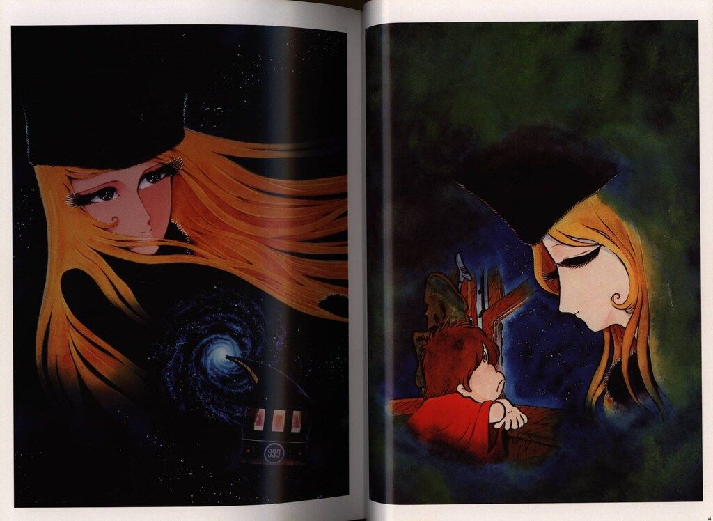 零次元機械紀行 設定イラスト メカ設定画集 初版 松本零士 板橋克己