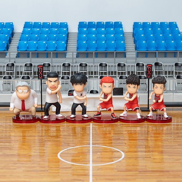 SLAM DUNK FIGURE COLLECTION -湘北SET2- スラムダンク フィギュア 6種