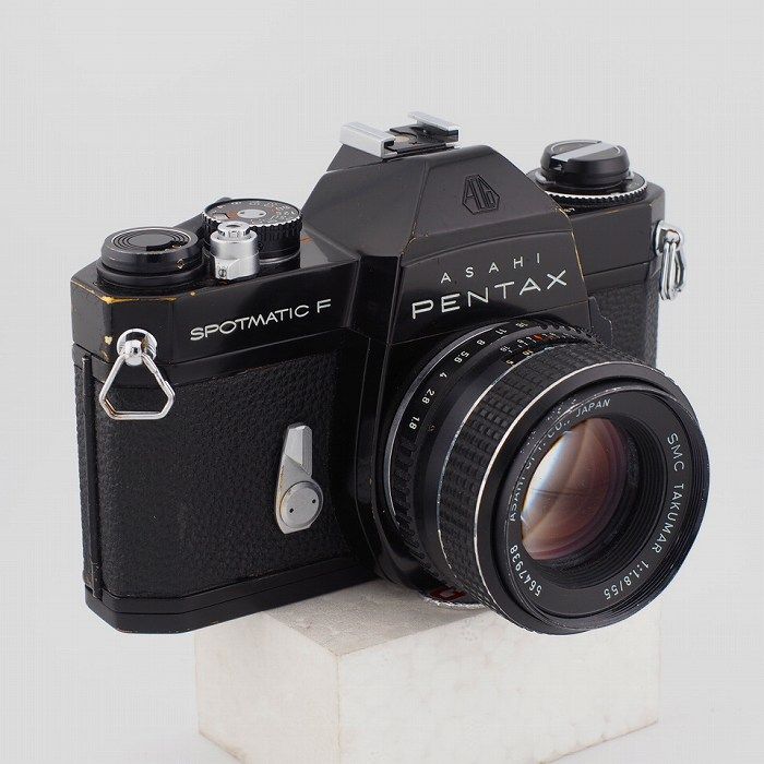 ペンタックス) 節約 PENTAX SPFブラック+SMCT55/1.8 ペンタックス SP