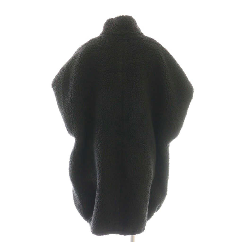 カレンソロジー Curensology ショートボアベスト ジレ アウター ジップ