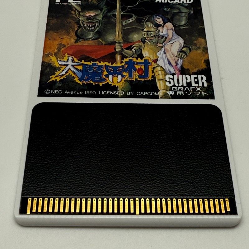 ☆希少 動作良好☆PCエンジン スーパーグラフィックス 大魔界村 SUPER