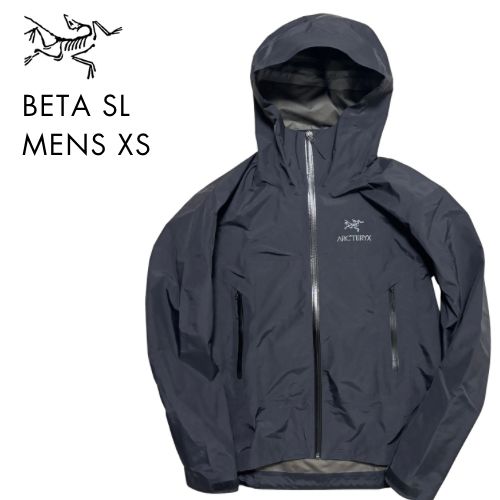 アークテリクス ベータSL メンズXS 黒 ブラック ゴアテックス ナイロン
