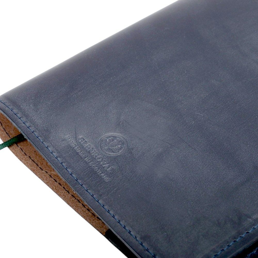  グレンロイヤル ブックカバー BUNKO BOOK COVER メンズ レディース ダークブルー 文庫サイズ A 6対応 ブランド おしゃれ 記念 プレゼント ギフト ブックカバー 文房具 事務用品