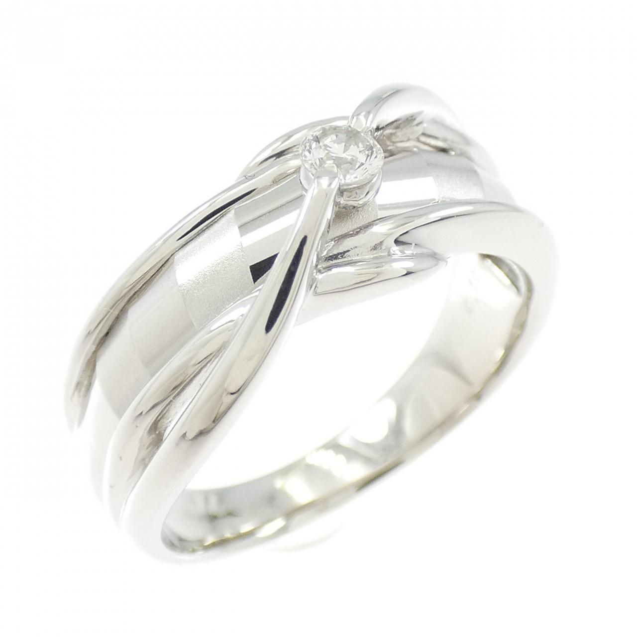 PT900 ダイヤモンド リング 0.10CT - メルカリ