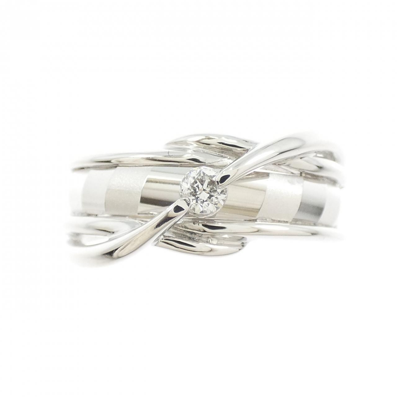 PT900 ダイヤモンド リング 0.10CT - メルカリ