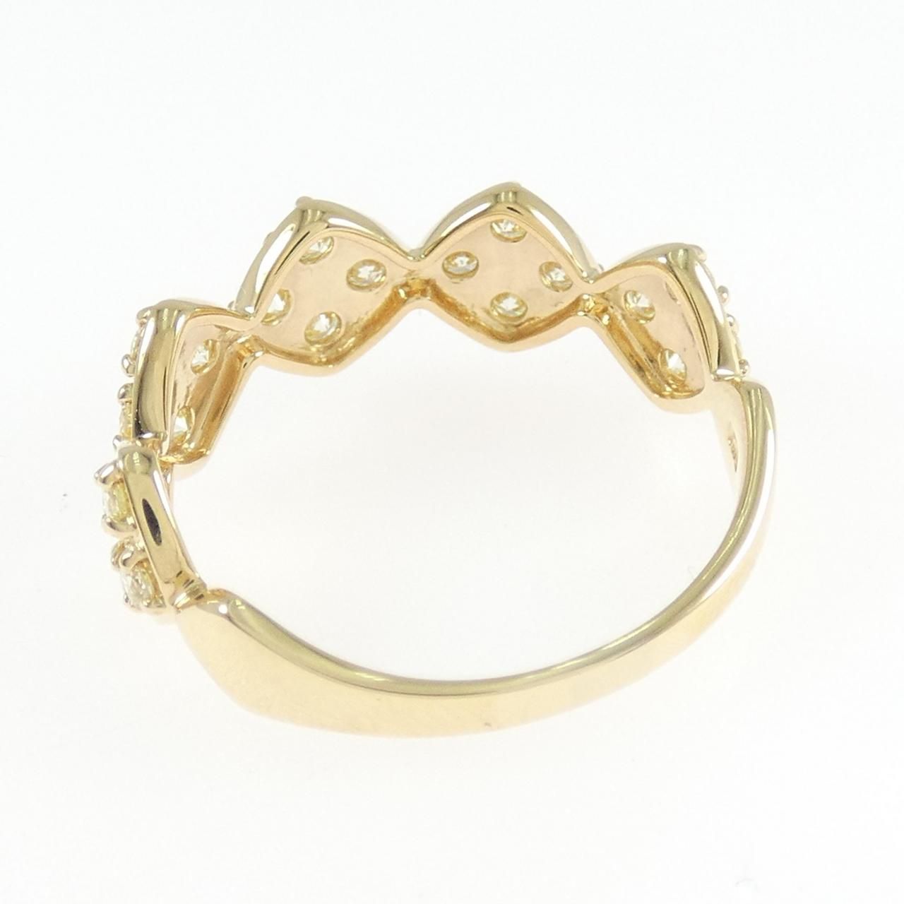 ショーメ ダイヤモンド リング K18YG CHAUMET Chaumet ショーメ K18PG ピンクゴールド リアン オープン