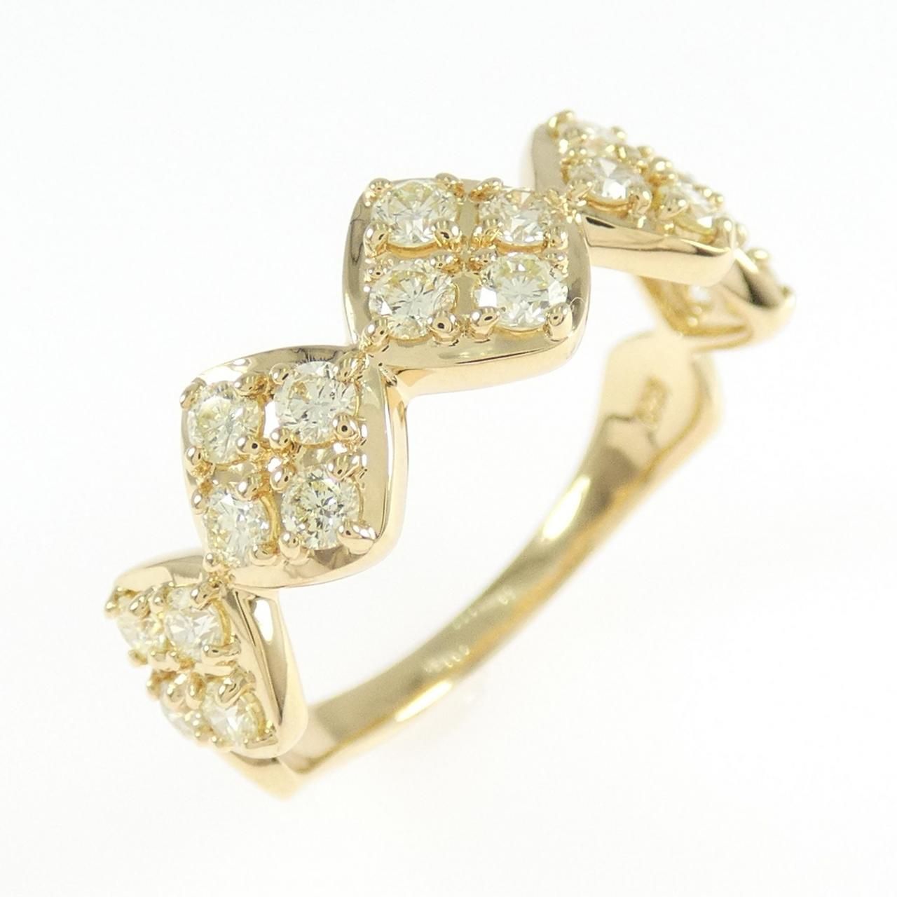 ショーメ ダイヤモンド リング K18YG CHAUMET Chaumet ショーメ K18PG ピンクゴールド リアン オープン