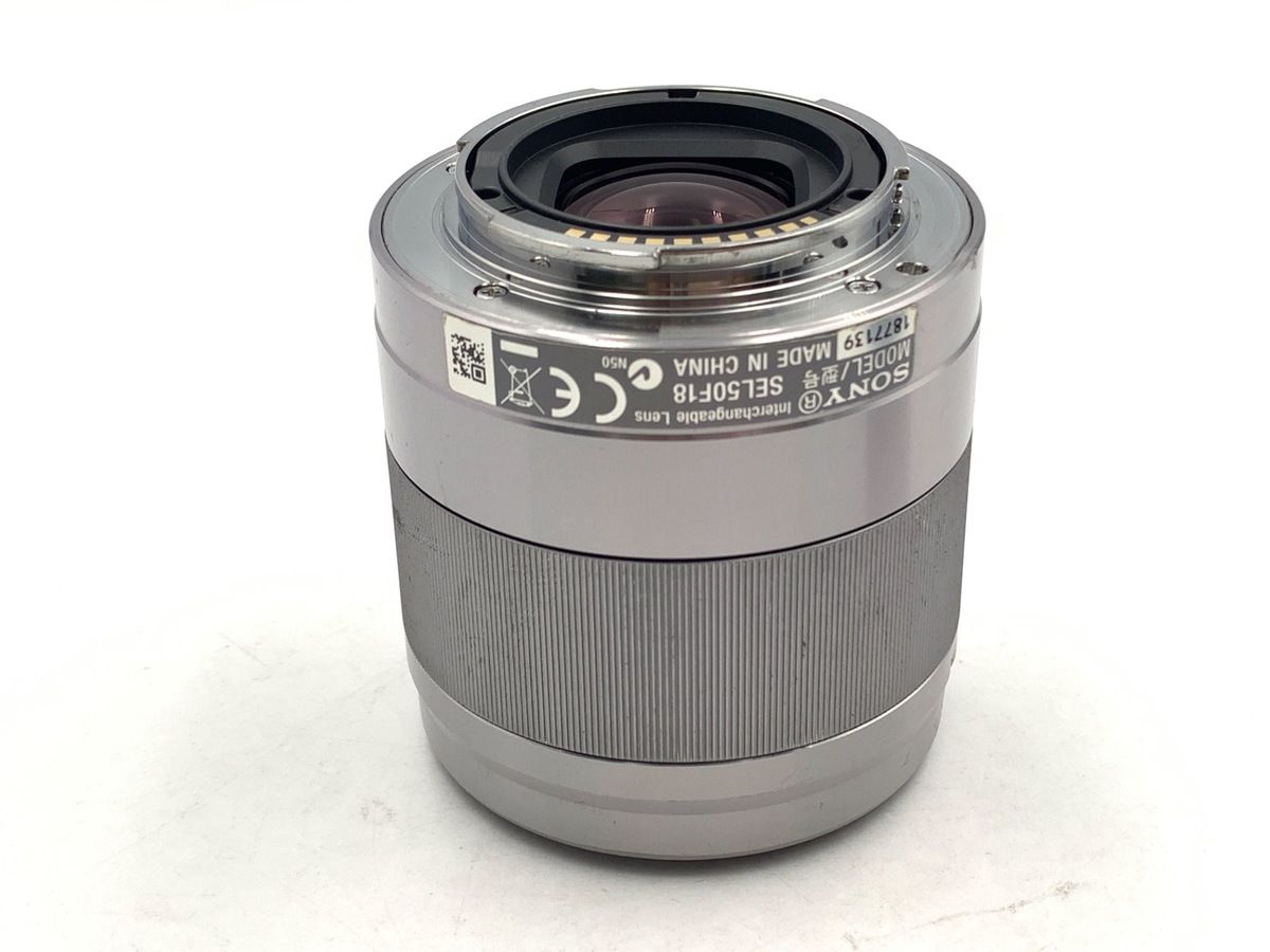 中古】 【並品】 ソニー E 50mm F1.8 OSS [SEL50F18S] シルバー - メルカリ