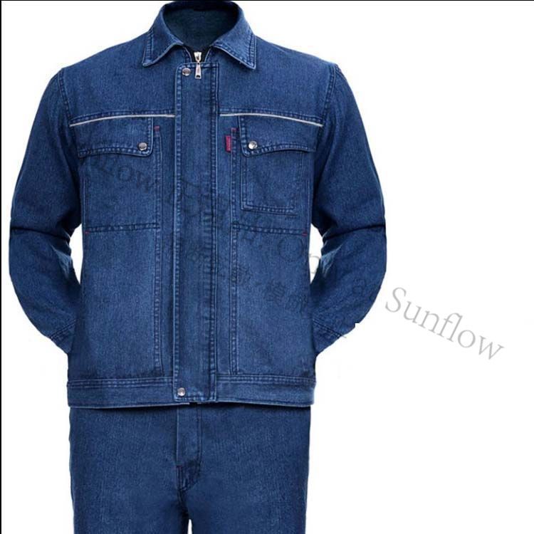 新品未使用】ジャケット上下セット デニムジャケット かっこいい 作業