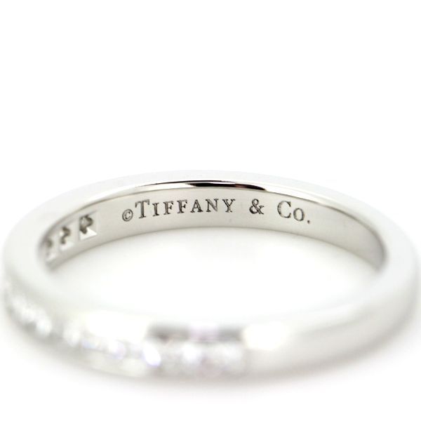 TIFFANY❤pt950 ハーフサークル ダイヤモンド リング ティファニー ハーフサークル ダイヤモンドリング Pt950 ダイヤモンド13粒