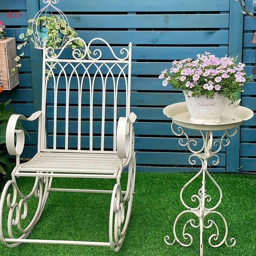 ヴィンテージチェア 屋外 ガーデンチェア ヴィンテージグリーン 庭 ヨーロピアン ヴィンテージチェア 屋外 ガーデンチェア ヴィンテージグリーン 庭