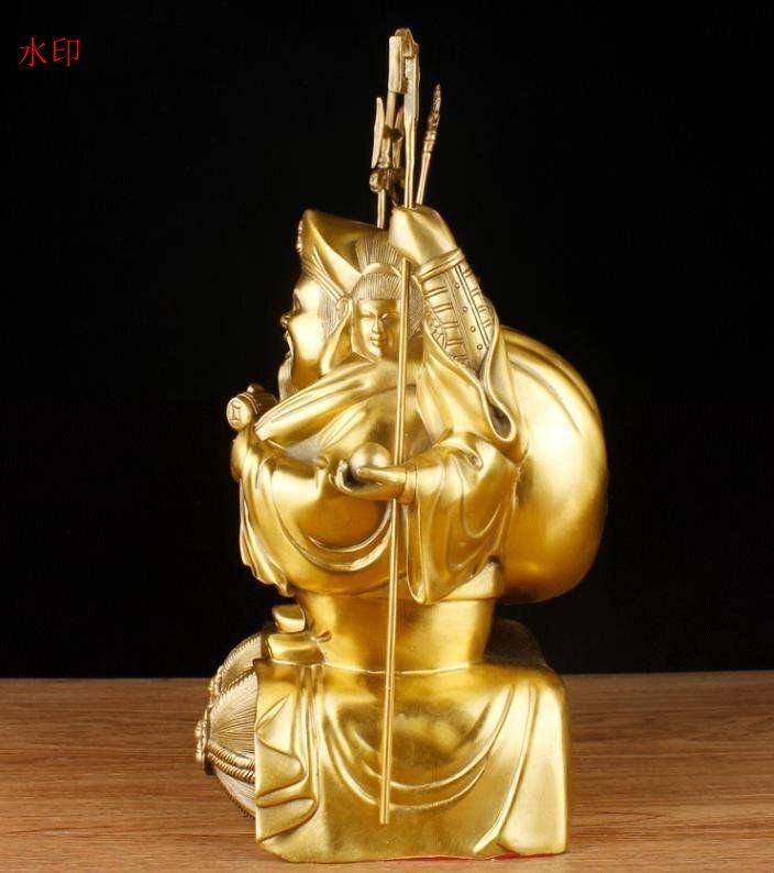 推薦 売れ筋 ☆仏教美術 精密細工 仏師で仕上げ品 七福神 三面大黒天