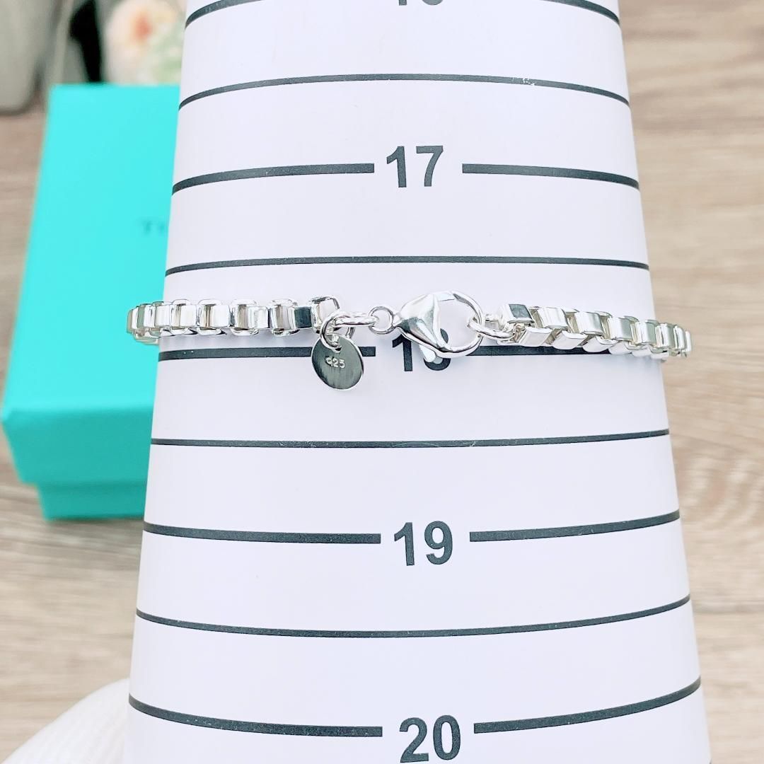 ◇ティファニー◇ 新品仕上済 ベネチアン ブレスレット Ag925 16.3g ◇ティファニー◇新品仕上済 ベネチアン ブレスレット Ag シルバー