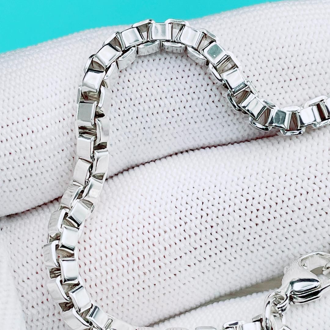 ◇ティファニー◇ 新品仕上済 ベネチアン ブレスレット Ag925 16.3g ◇ティファニー◇新品仕上済 ベネチアン ブレスレット Ag シルバー