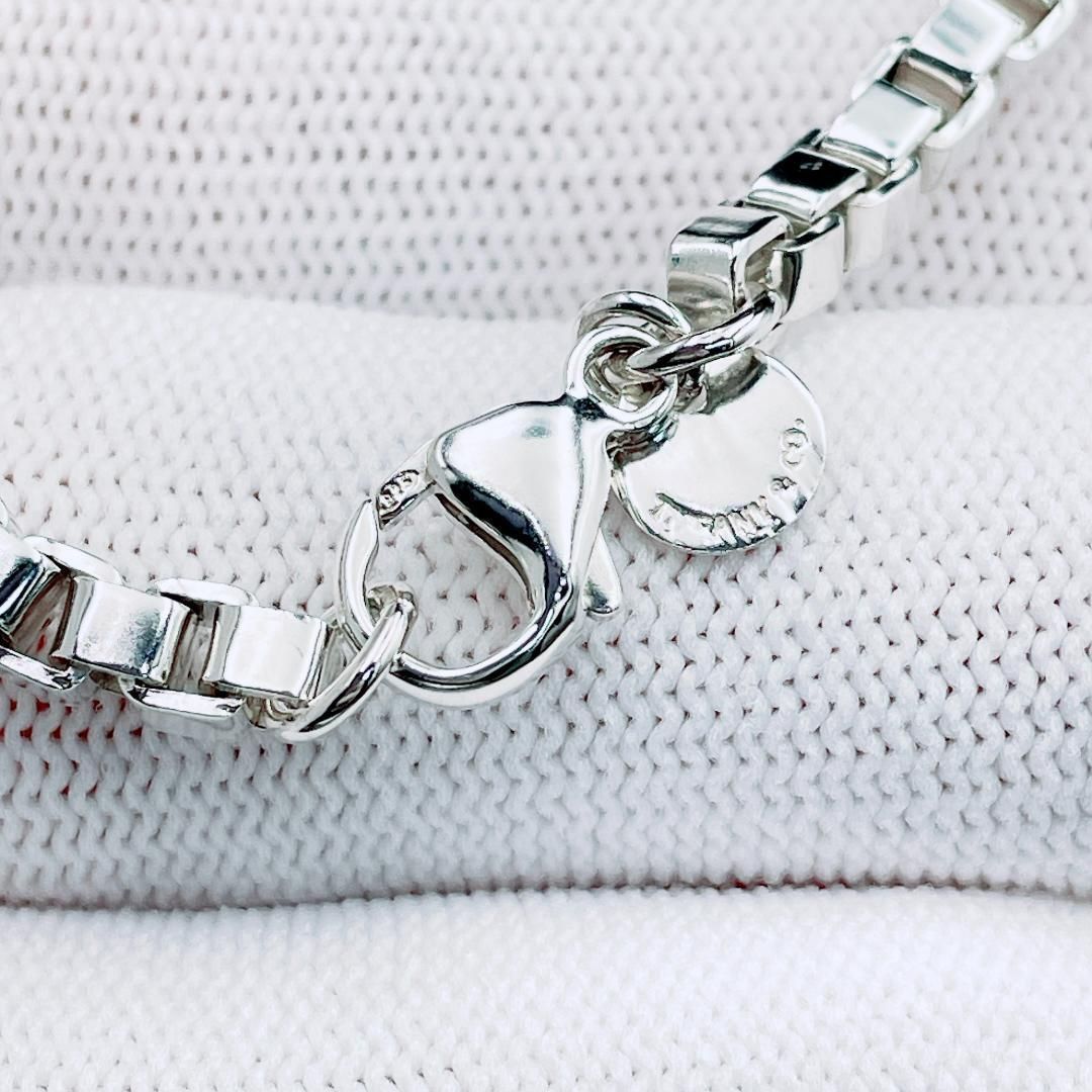 ◇ティファニー◇ 新品仕上済 ベネチアン ブレスレット Ag925 16.3g ◇ティファニー◇新品仕上済 ベネチアン ブレスレット Ag シルバー