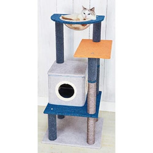 【新品・4営業日で発送】ペティオ (Petio) ねこまどフロートキャットポールハウス
