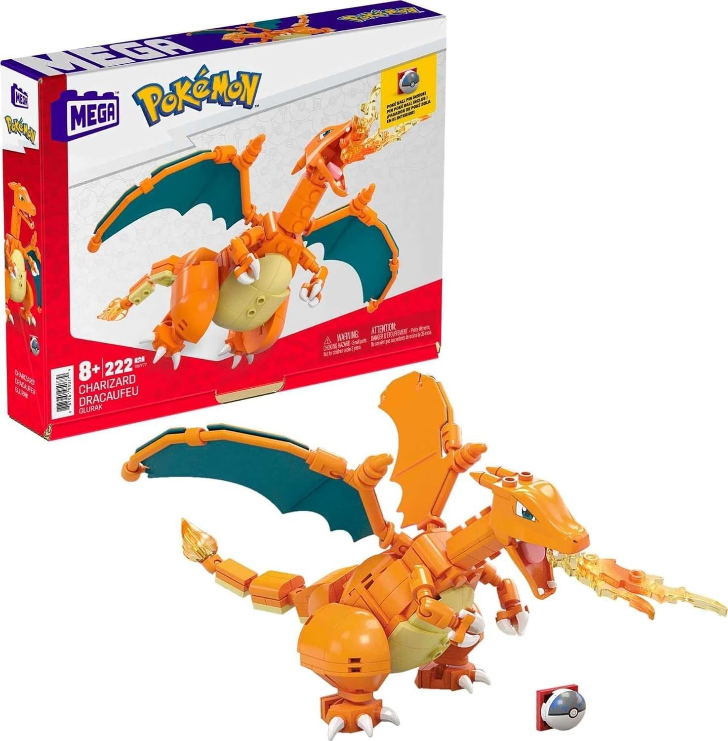 メガコンストラックス(MEGA CONSTRUX) ポケモン リザードン 【222